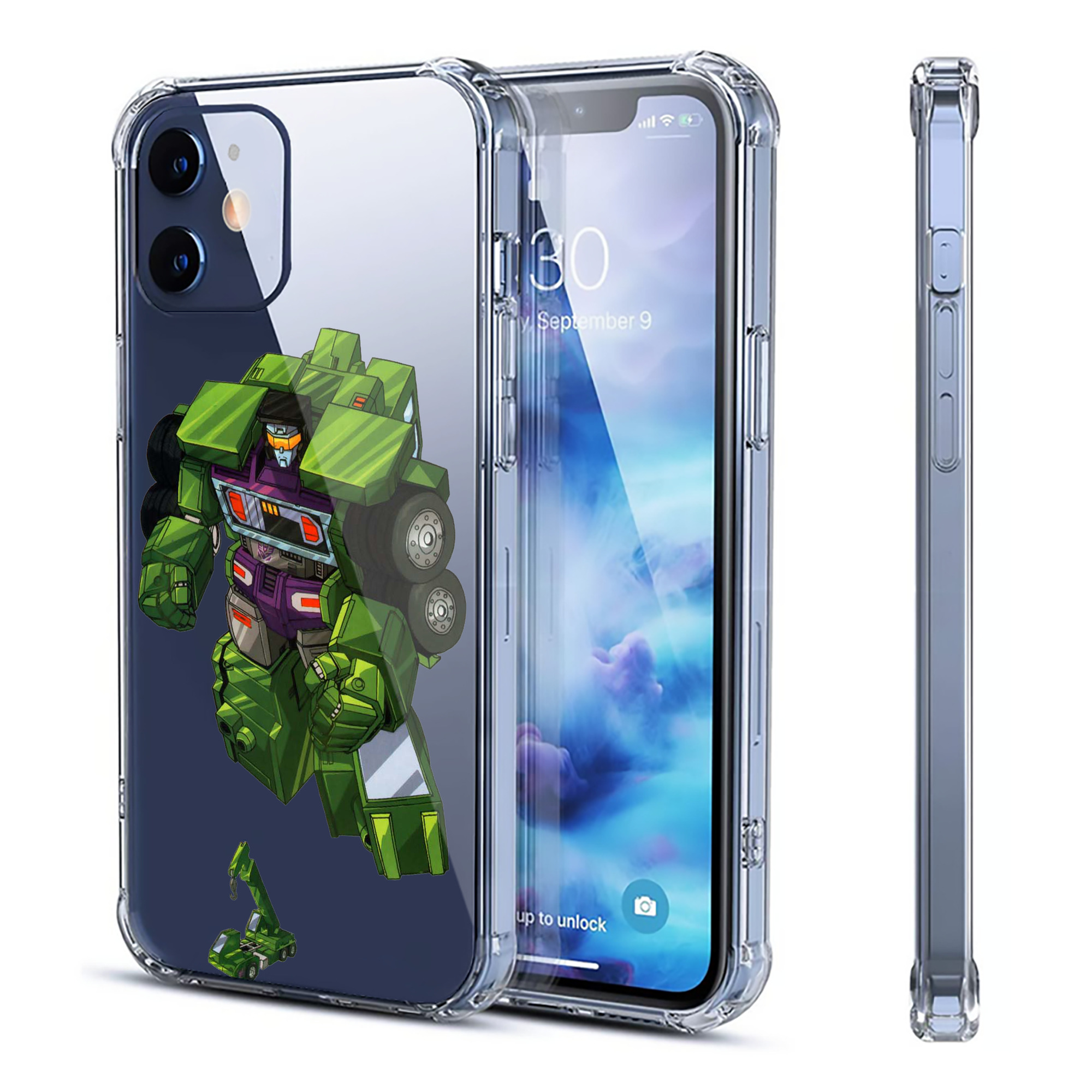 （画像用）  【iPhone 12シリーズ対応】透明スマホケース（クリアソフトケース）